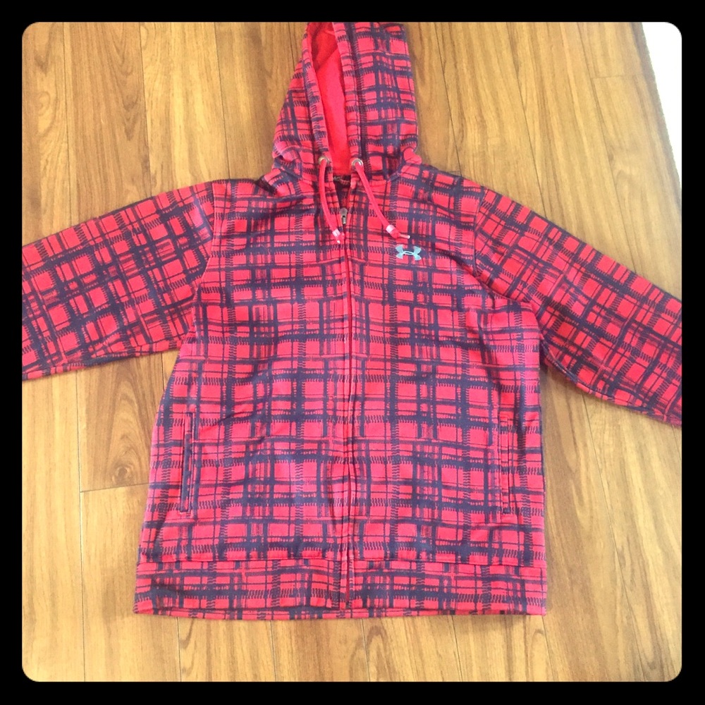Under armor zip up hoodie!